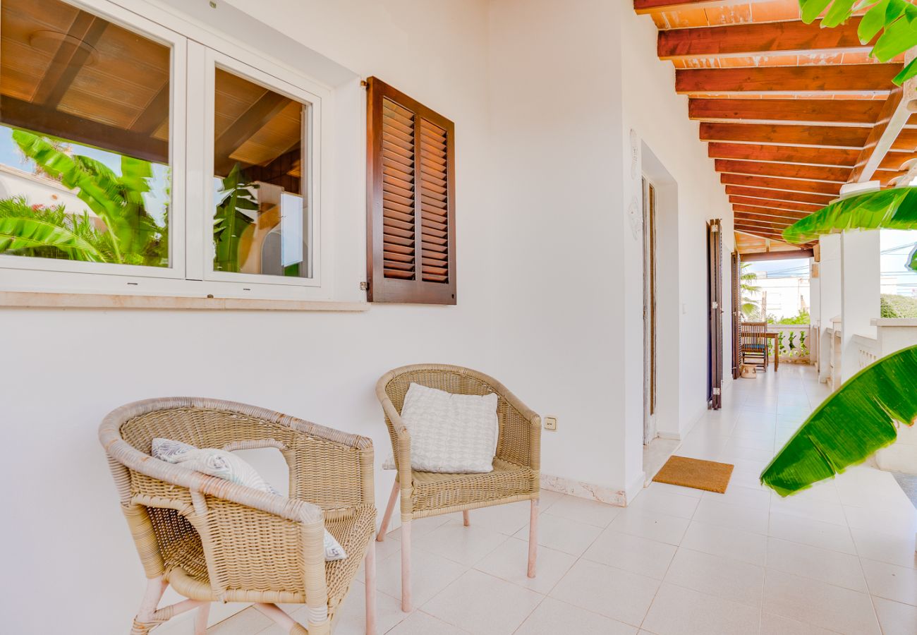 Villa en Alcúdia - Villa FISHERMAN para 6 personas en Alcudia. AC y WiFi gratis.