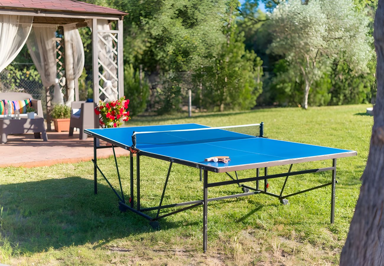 Finca en Alcúdia - Can Roig 113 fantástica finca con piscina privada, jardín, zona infantil y aire acondicionado