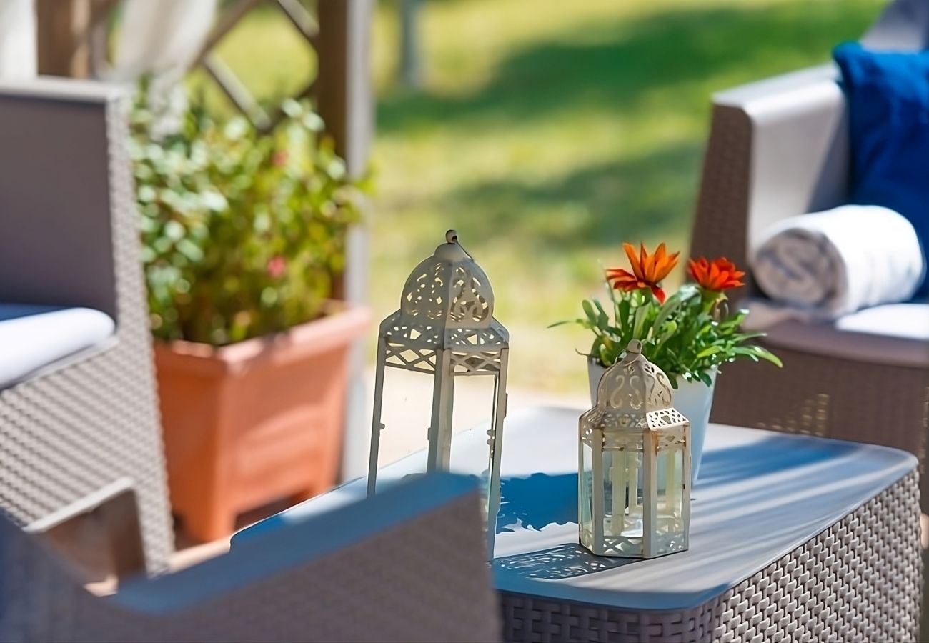 Finca en Alcúdia - Can Roig 113 fantástica finca con piscina privada, jardín, zona infantil y aire acondicionado