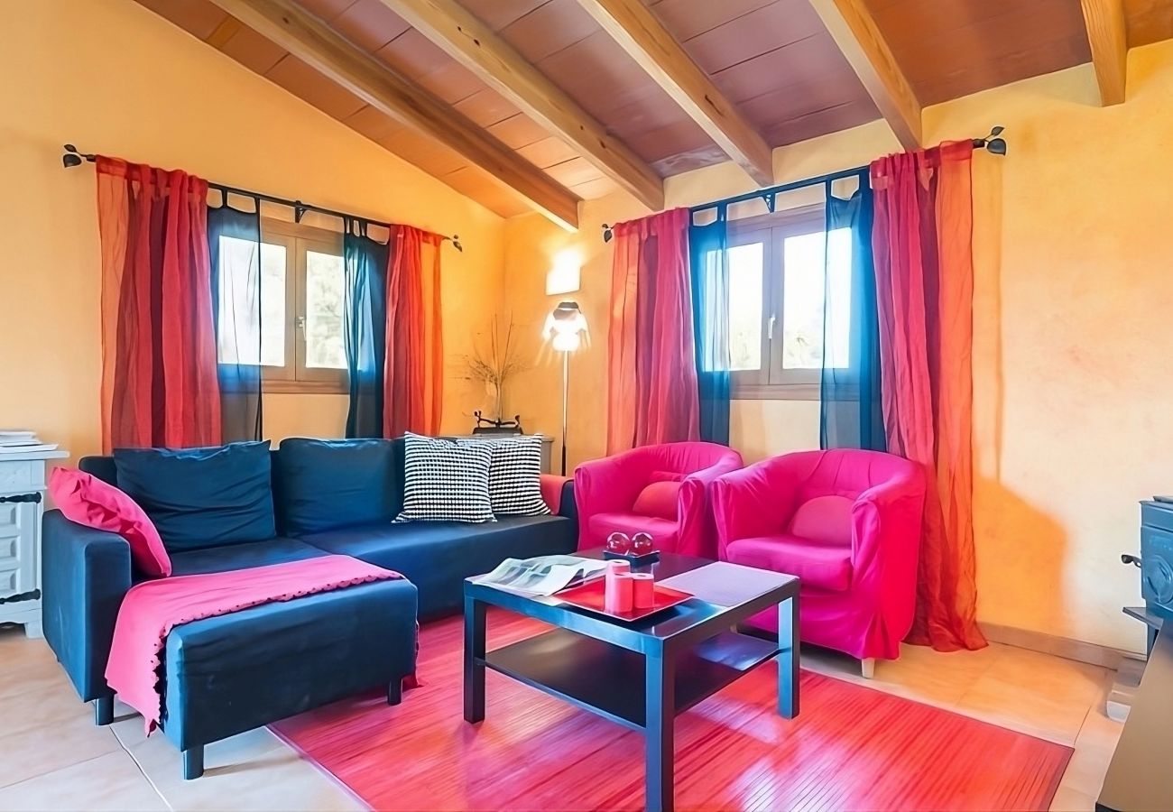 Finca en Alcúdia - Can Roig 113 fantástica finca con piscina privada, jardín, zona infantil y aire acondicionado