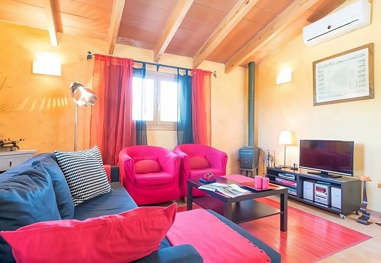 Finca en Alcúdia - Can Roig 113 fantástica finca con piscina privada, jardín, zona infantil y aire acondicionado