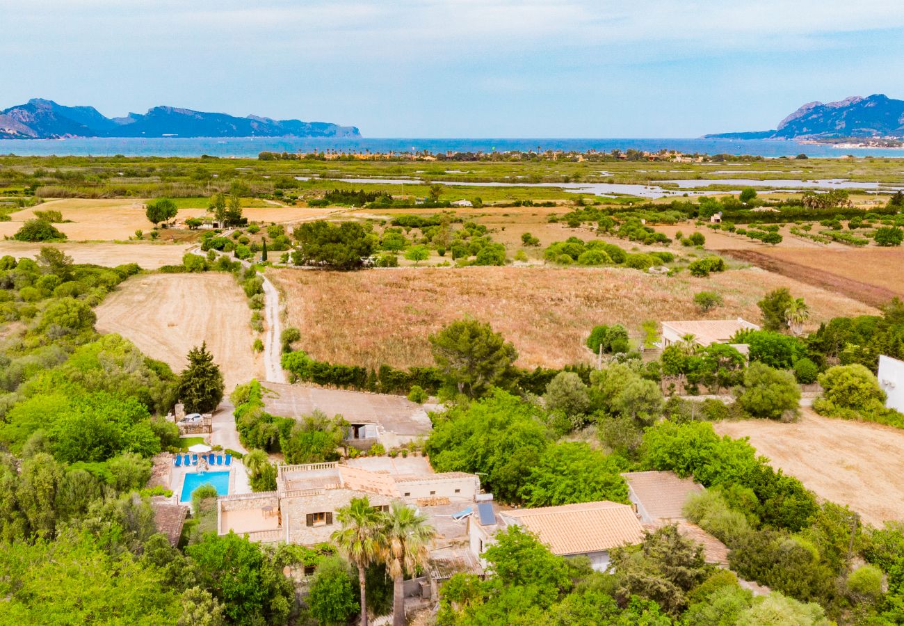 Villa en Alcúdia - LORENZO Finca para 9 con piscina a 4,5 km a la playa