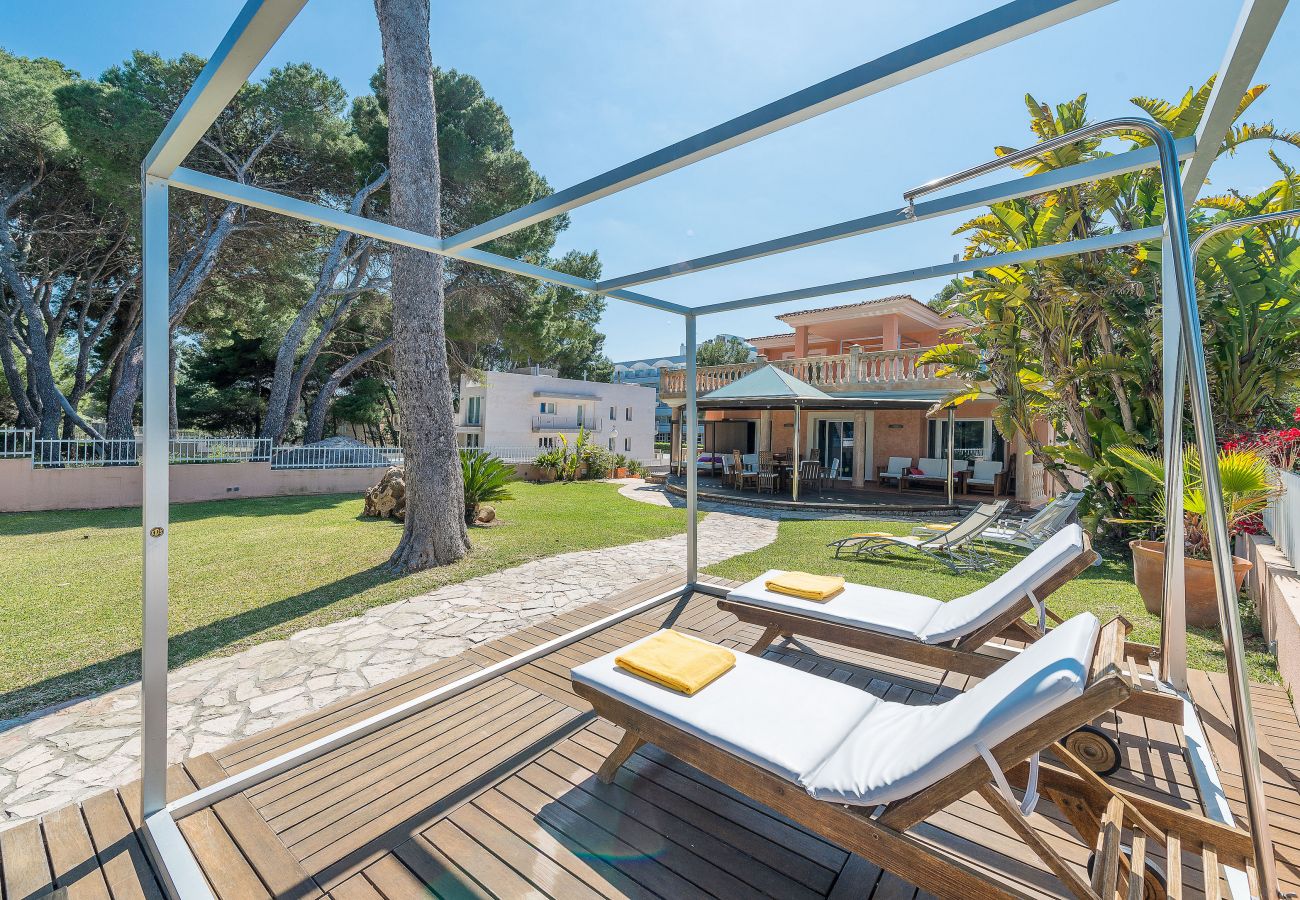 Villa en Alcúdia - RAN DE MAR Villa primera linea de mar para 8 personas en Puerto de Alcudia. WiFi y AC