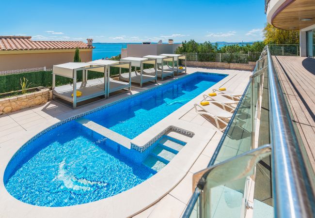 Villa en Alcúdia - MIRAMAR Casa para 10 con piscina en Alcudia