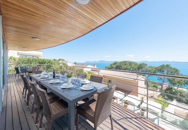 Villa en Alcúdia - MIRAMAR Casa para 10 con piscina en Alcudia