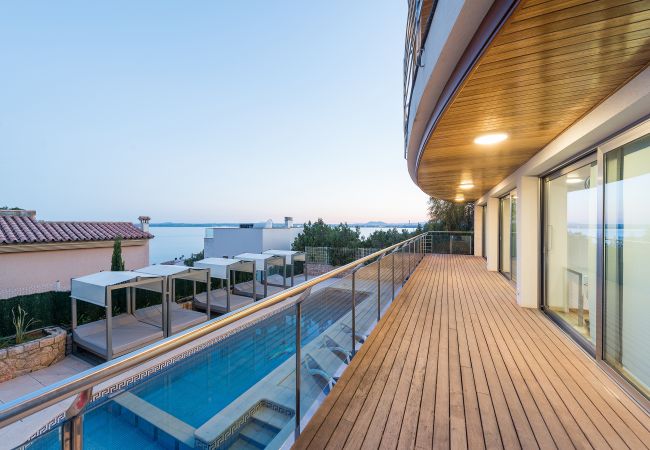 Villa en Alcúdia - MIRAMAR Casa para 10 con piscina en Alcudia