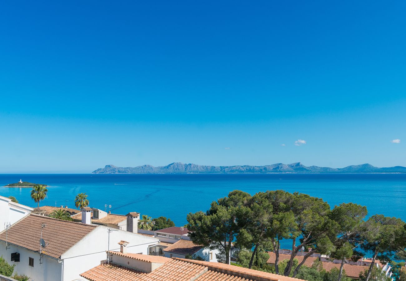 Villa en Alcúdia - MIRAMAR Casa para 10 con piscina en Alcudia