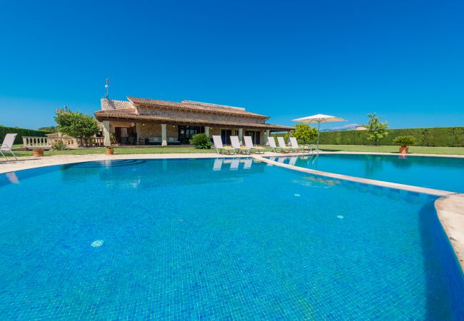 Finca en Sa Pobla - Villa SANT VICENS para 8 con piscina rodeada de naturaleza