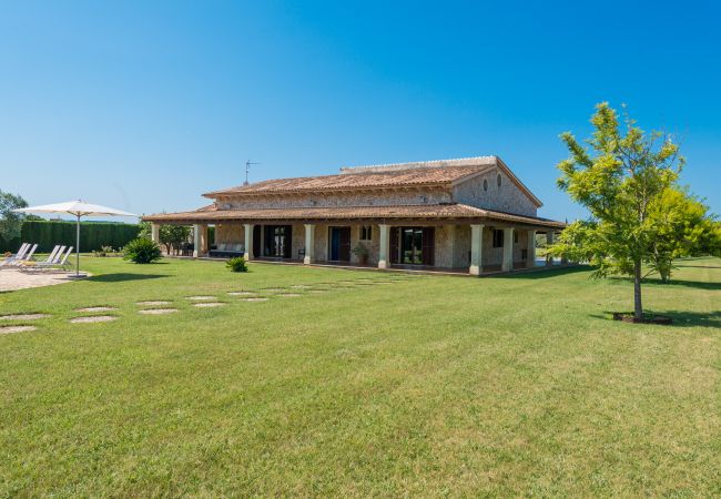 Finca en Sa Pobla - Villa SANT VICENS para 8 con piscina rodeada de naturaleza