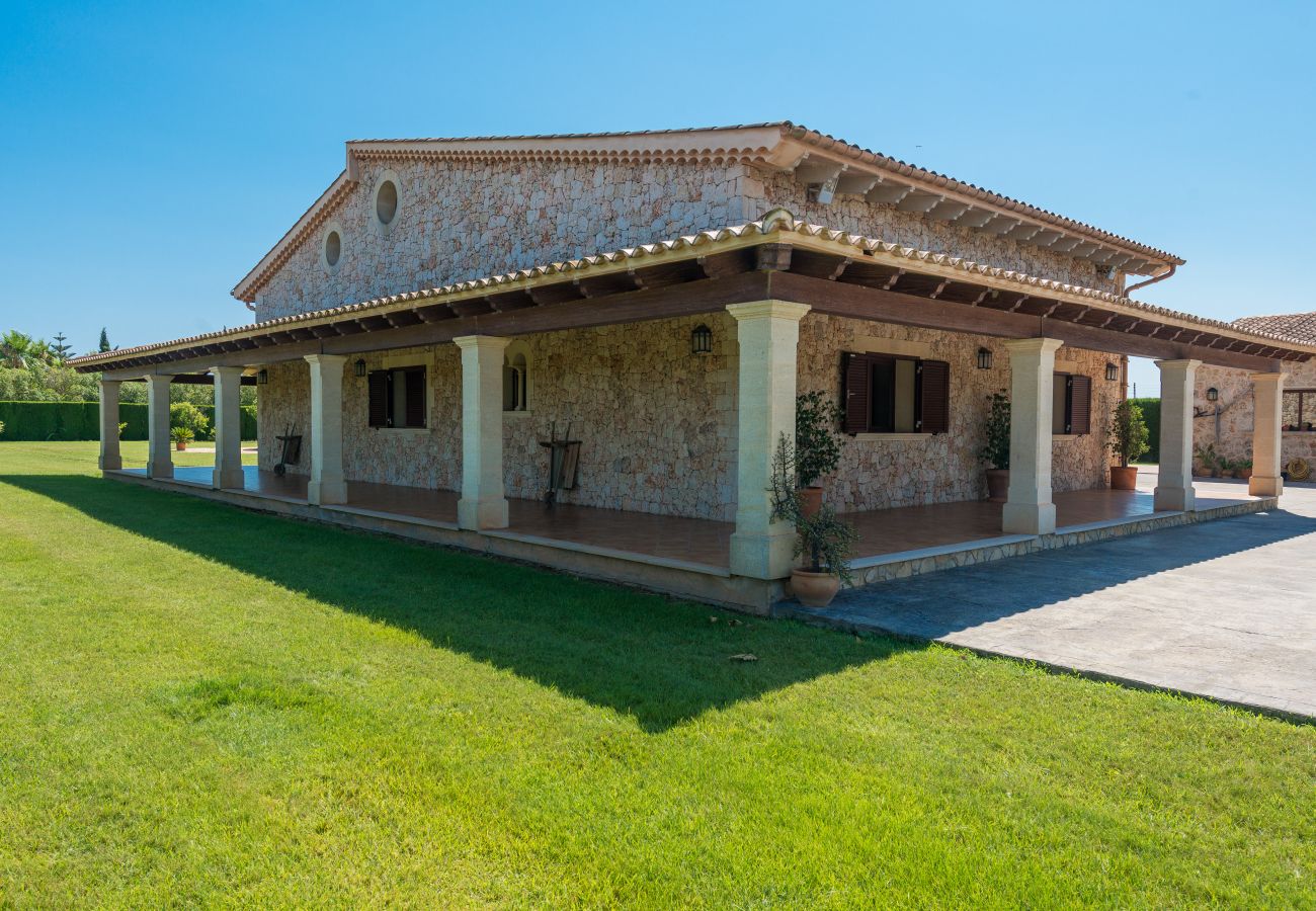 Finca en Sa Pobla - Villa SANT VICENS para 8 con piscina rodeada de naturaleza