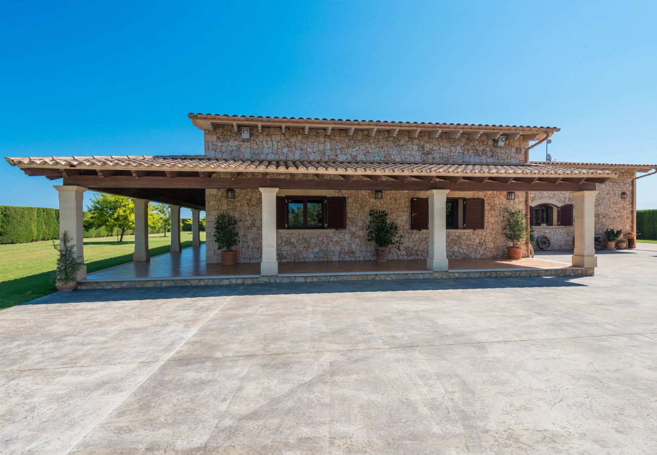 Finca en Sa Pobla - Villa SANT VICENS para 8 con piscina rodeada de naturaleza