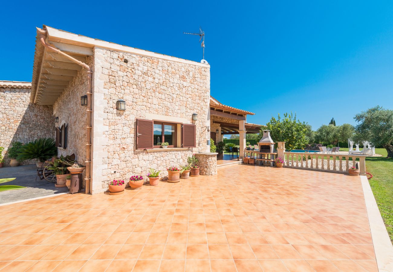 Finca en Sa Pobla - Villa SANT VICENS para 8 con piscina rodeada de naturaleza