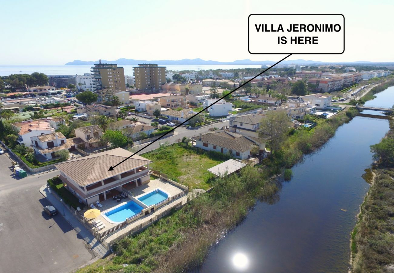 Villa en Playa de Muro - JERONIMO Villa para 8 con piscina en Playas de Muro