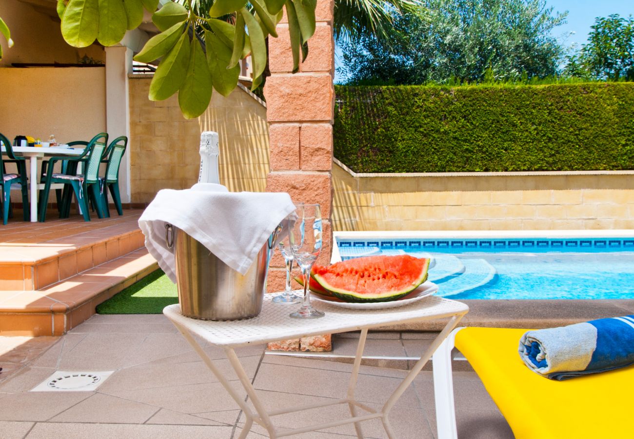 Villa en Alcúdia - ESTRELLA AZUL Casa 8 con piscina en Puerto de Alcudia