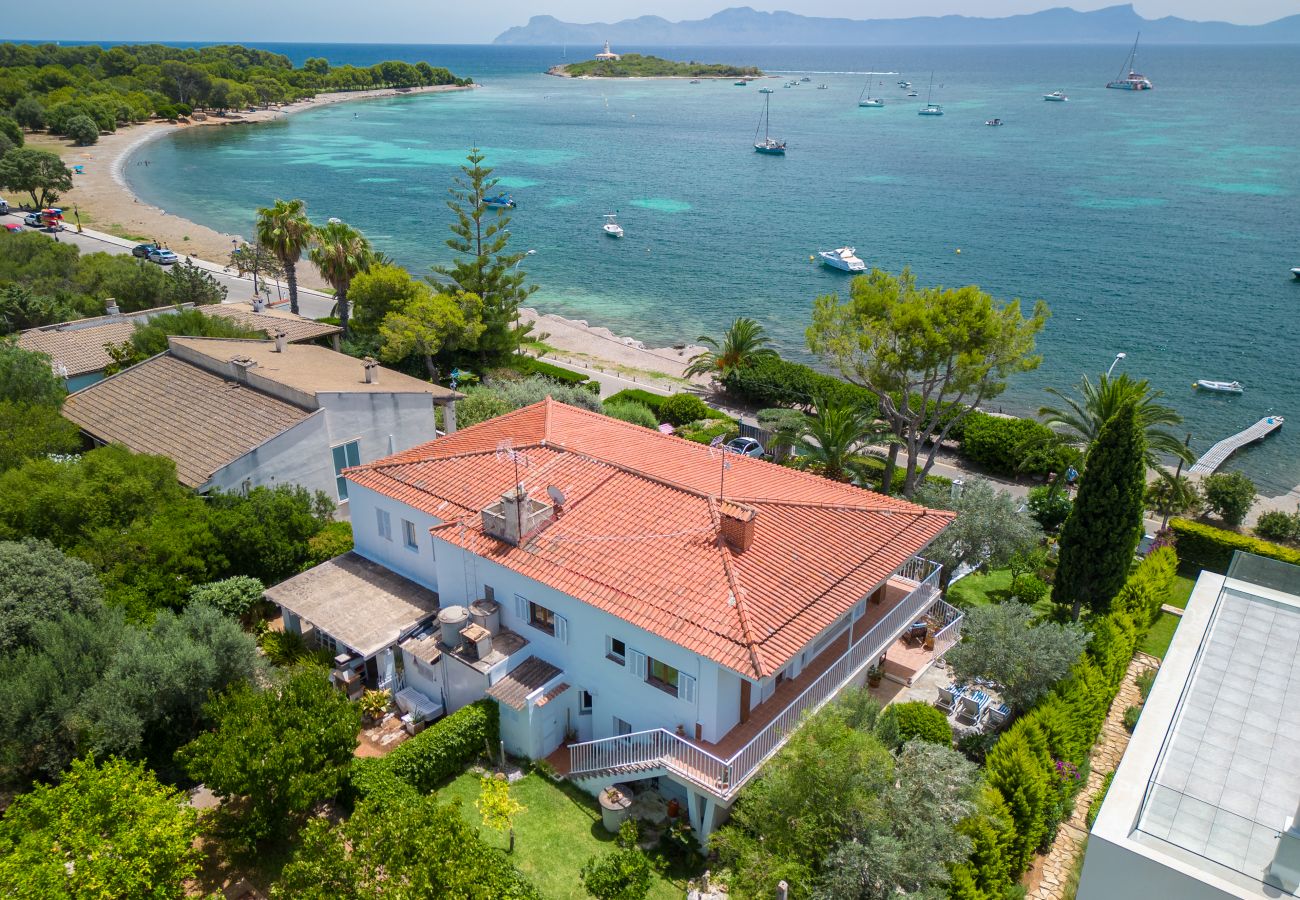 Casa en Alcúdia - Bell Punt Casa 10 metros del mar para 6 en Alcudia