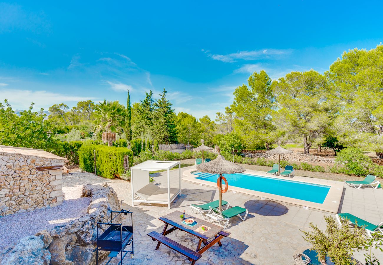 Finca en Pollensa / Pollença - La Caseta Finca para 6 con piscina en Puerto Pollensa