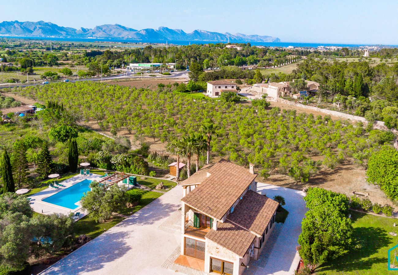 Finca en Alcúdia - SIONA Finca para 10 con piscina en Alcudia