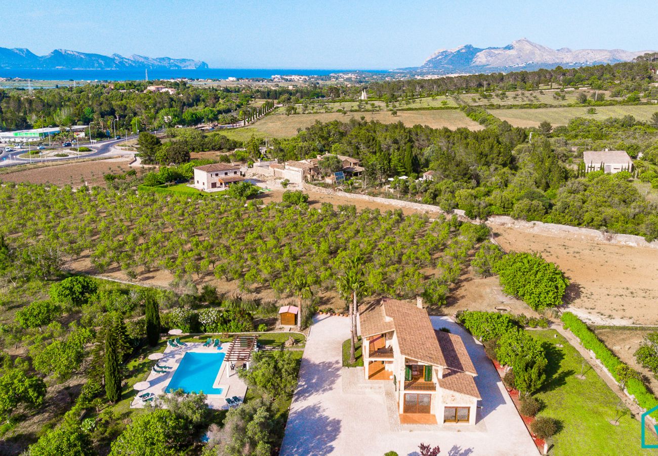 Finca en Alcúdia - SIONA Finca para 10 con piscina en Alcudia