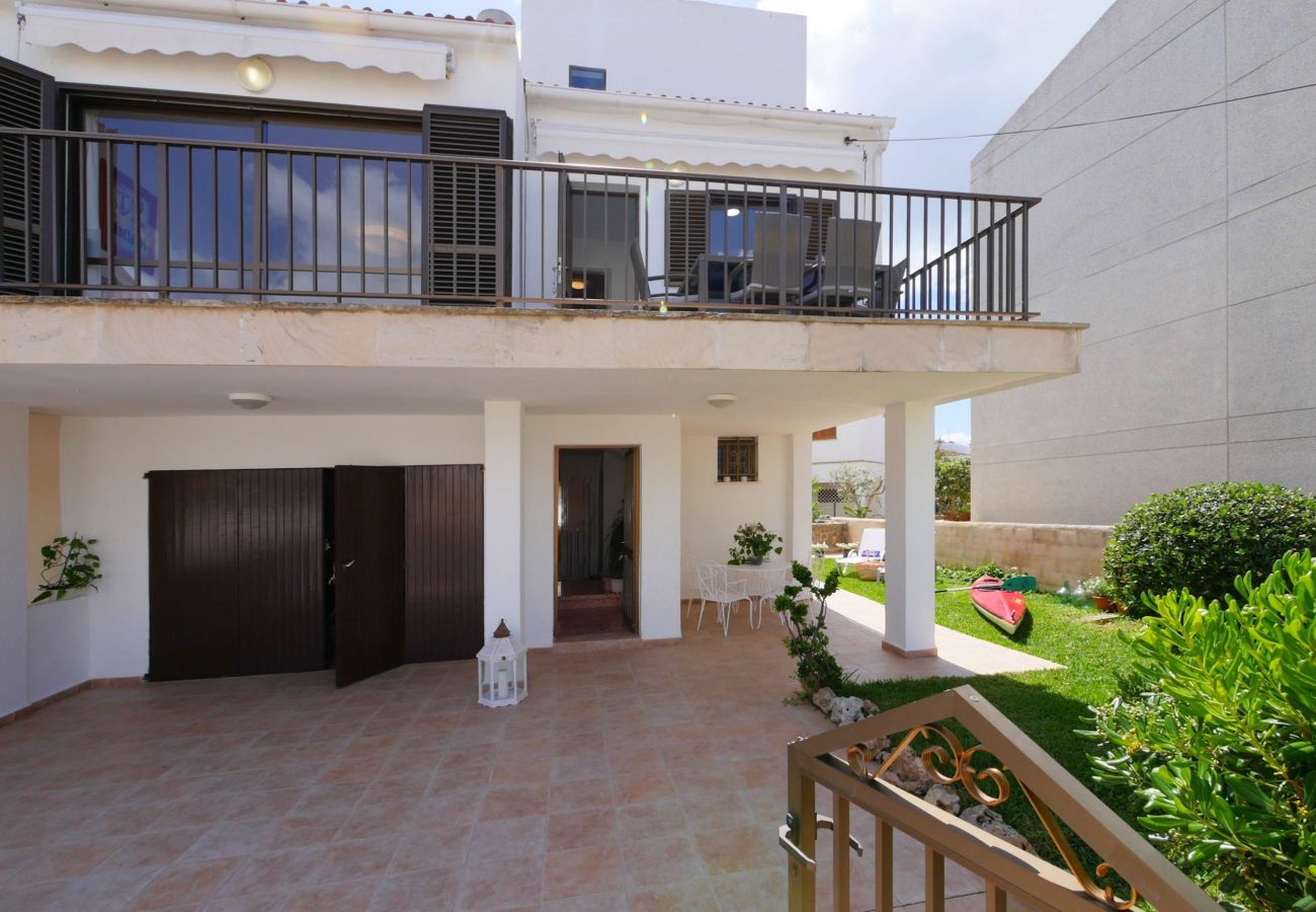 Casa adosada en Alcúdia - Can XIM Casa para 6 a 190 m del mar en Alcudia