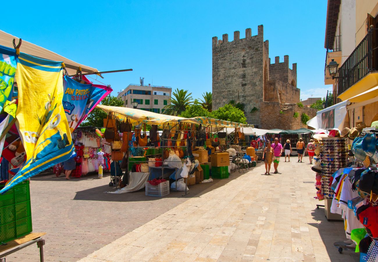 Casa adosada en Alcúdia - Can XIM Casa para 6 a 190 m del mar en Alcudia