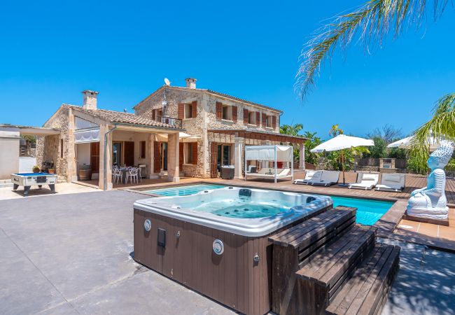 Villa en Alcúdia - CAN OLIVA Meravillosa y moderna finca para 8 con piscina Alcudia