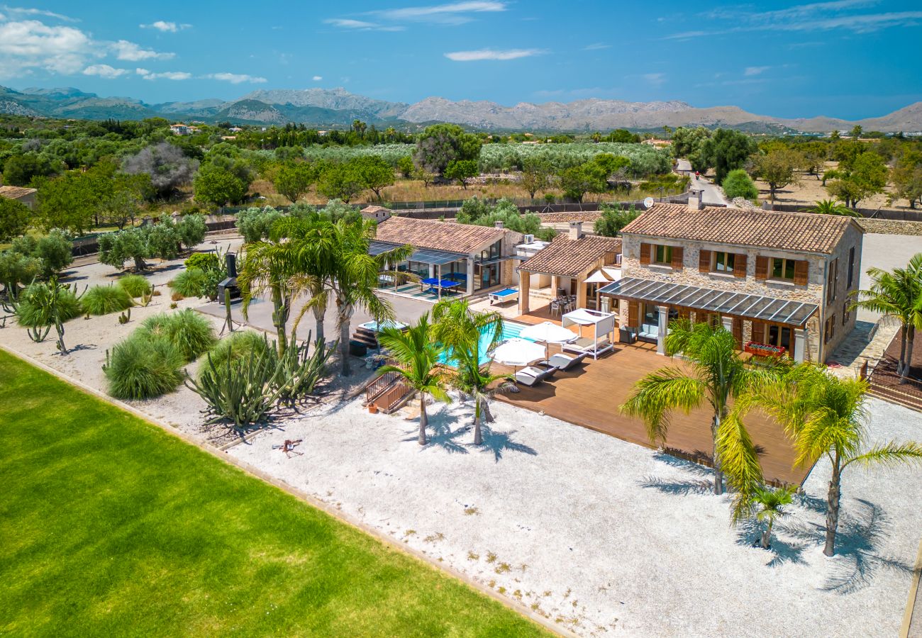 Villa en Alcúdia - CAN OLIVA Meravillosa y moderna finca para 8 con piscina Alcudia