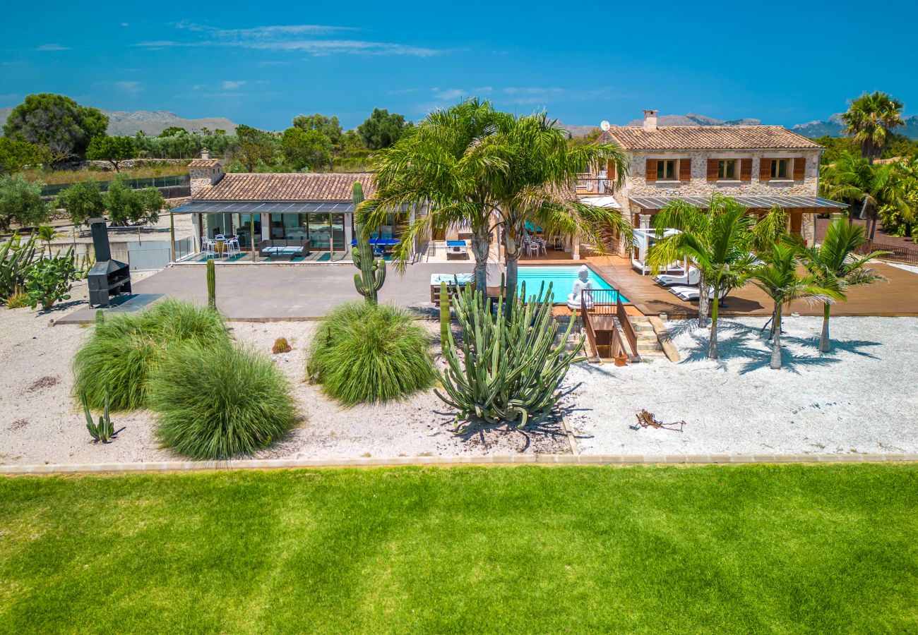 Villa en Alcúdia - CAN OLIVA Meravillosa y moderna finca para 8 con piscina Alcudia