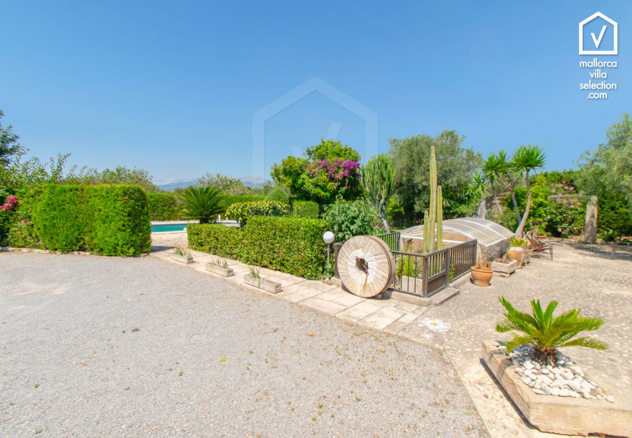 Finca en Alcúdia - Villa MOLI DEN FANALS para 6 con piscina en Alcudia