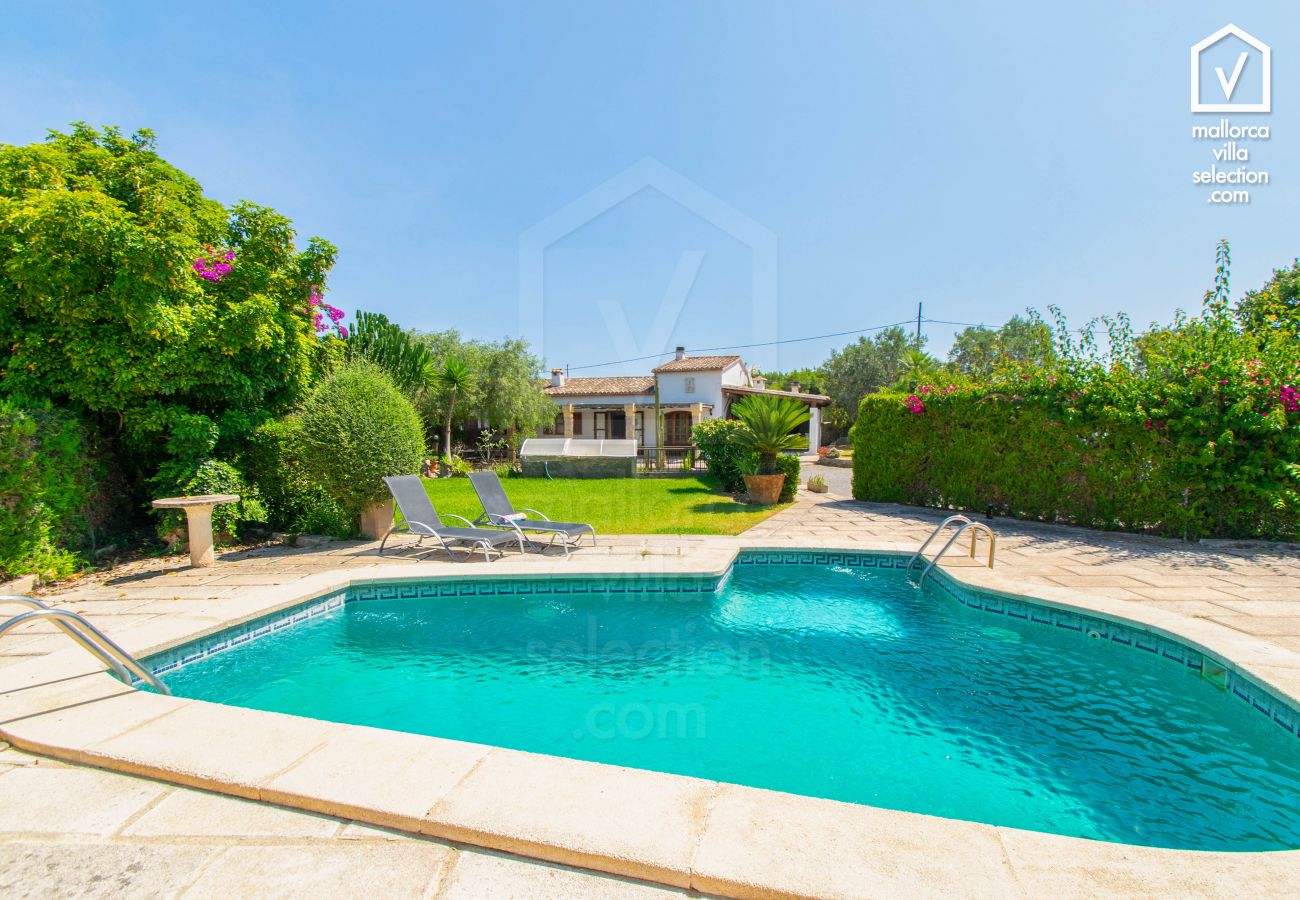 Finca en Alcúdia - Villa MOLI DEN FANALS para 6 con piscina en Alcudia