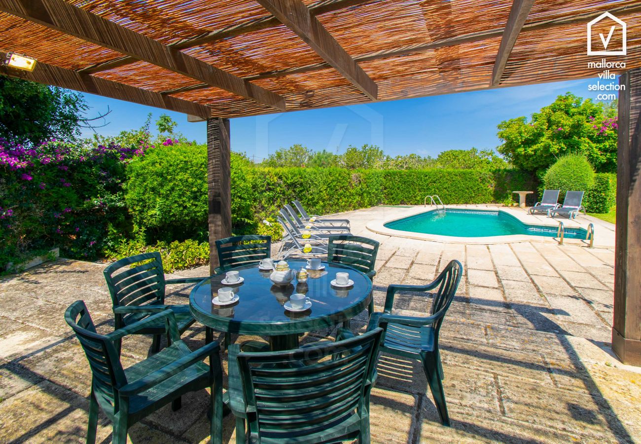 Finca en Alcúdia - Villa MOLI DEN FANALS para 6 con piscina en Alcudia