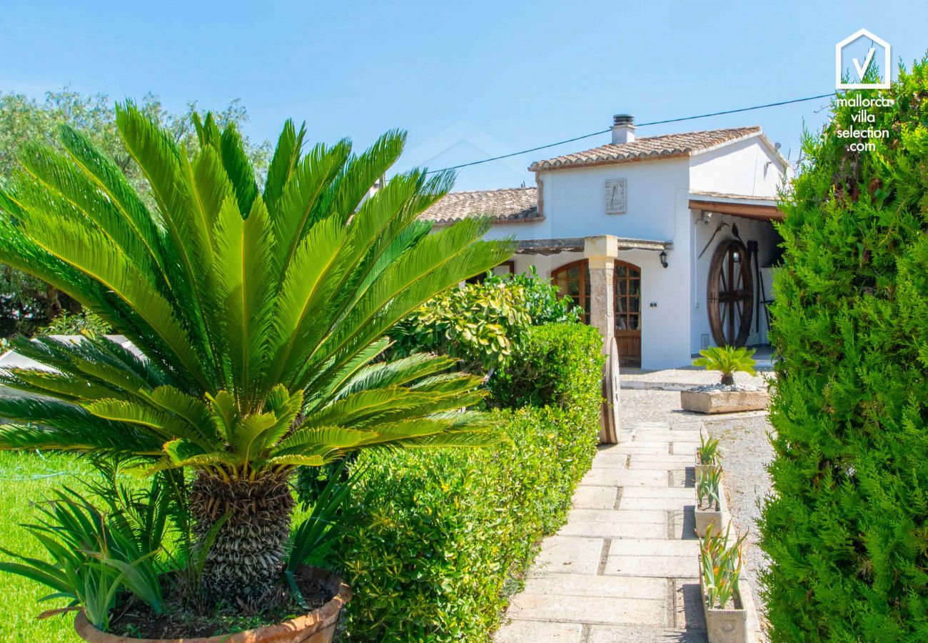 Finca en Alcúdia - Villa MOLI DEN FANALS para 6 con piscina en Alcudia