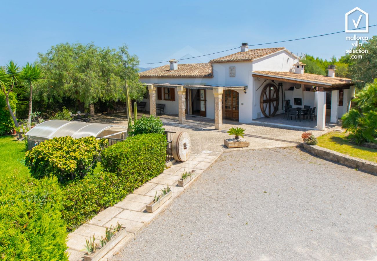 Finca en Alcúdia - Villa MOLI DEN FANALS para 6 con piscina en Alcudia