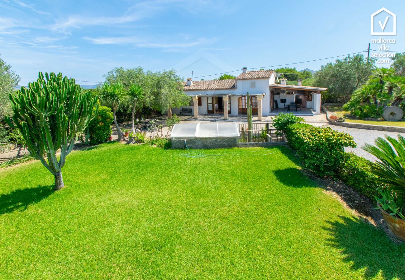 Finca en Alcúdia - Villa MOLI DEN FANALS para 6 con piscina en Alcudia