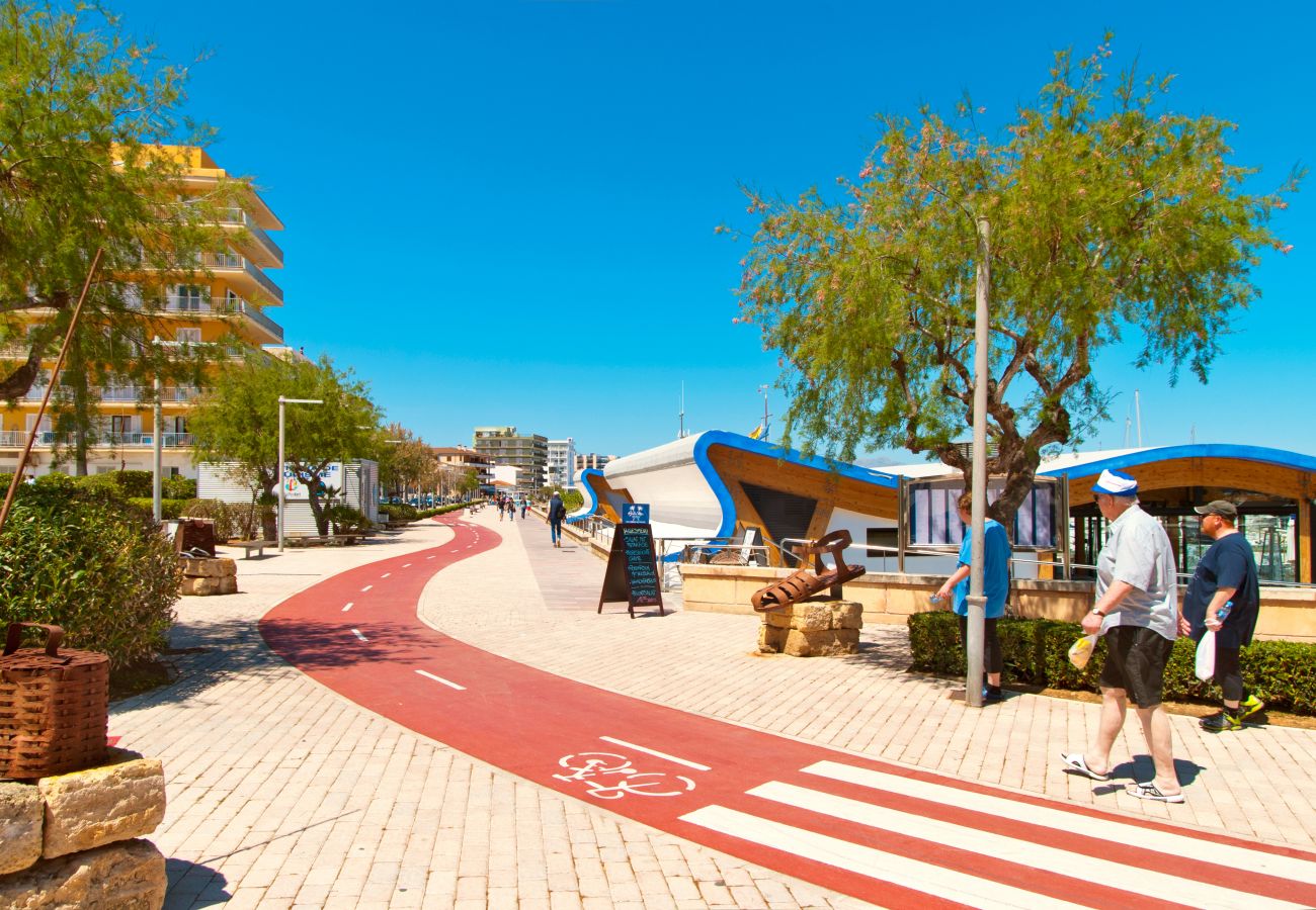 Finca en Muro - Vela 2 Finca para 6 con piscina, Jardin, WIFi, terrace en Playa de Muro
