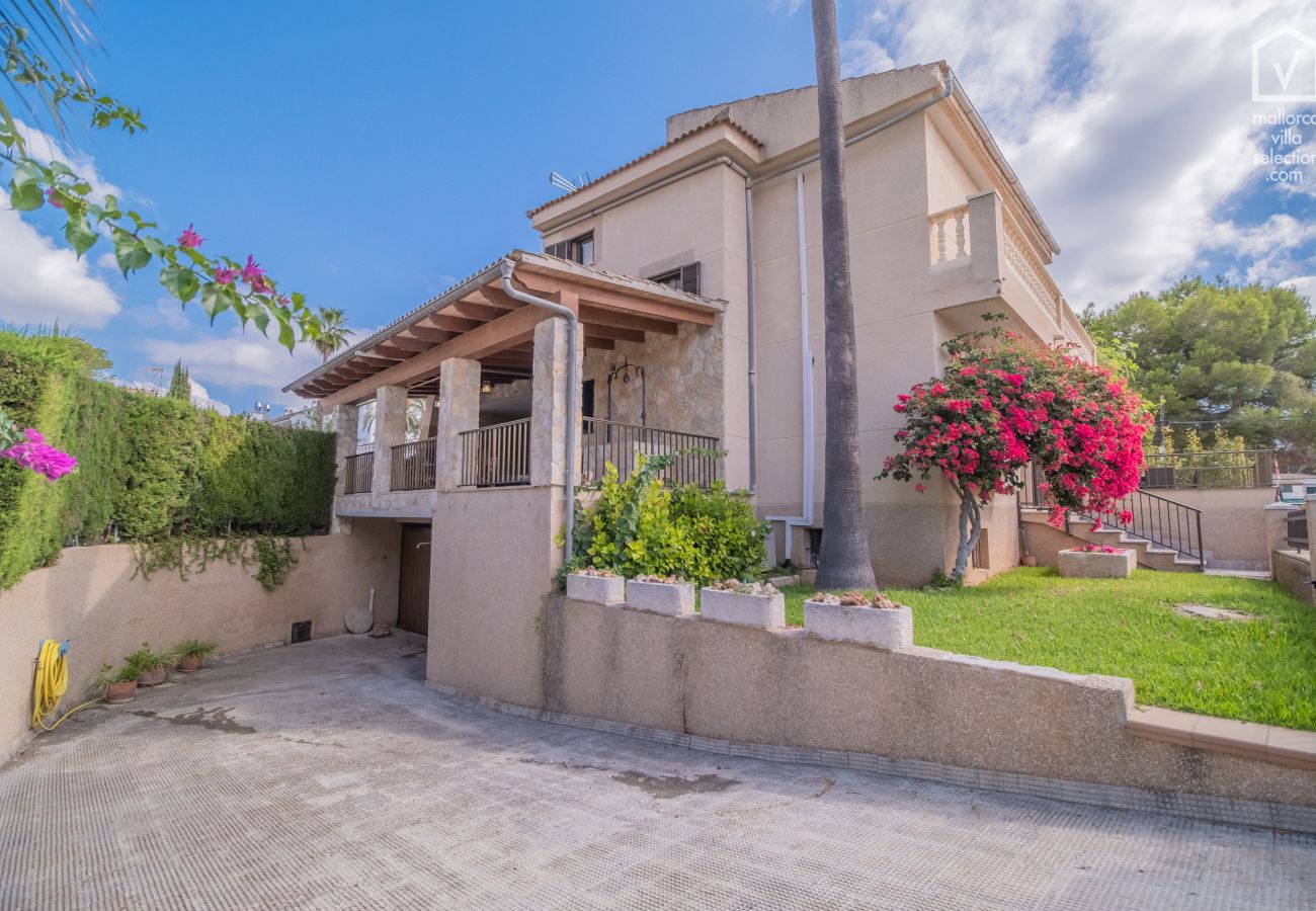 Casa en Alcúdia - Gaviotas para 6 en Alcudia a 350 de la playa con piscina