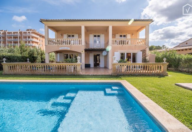 Casa en Alcúdia - Berna casa para 8 con piscina en Alcudia a 900m de la playa