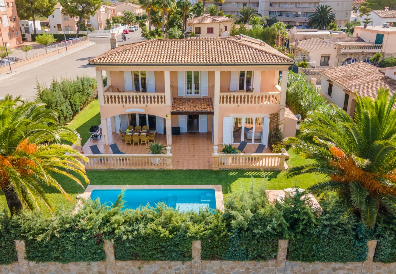 Casa en Alcúdia - Berna casa para 8 con piscina en Alcudia a 900m de la playa