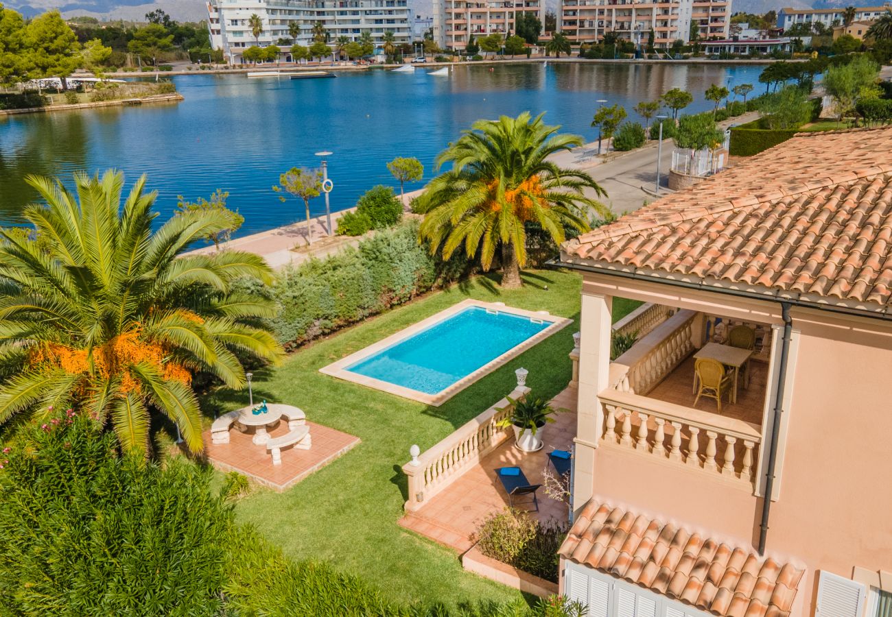 Casa en Alcúdia - Berna casa para 8 con piscina en Alcudia a 900m de la playa