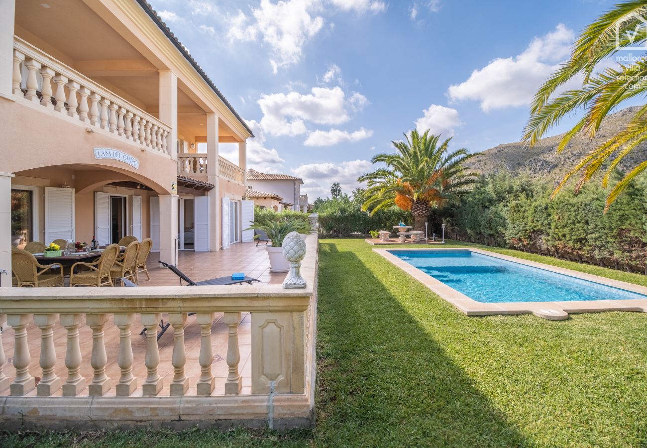 Casa en Alcúdia - Berna casa para 8 con piscina en Alcudia a 900m de la playa