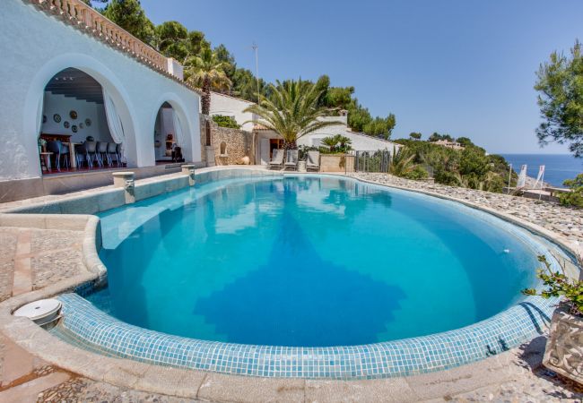 Villa en Capdepera - Ran de Mar - Villa en Cala Ratjada para 10 personas con vistas al mar