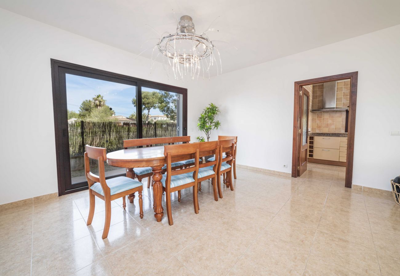 Chalet en Alcúdia - Villa MENORCA para 8 personas cerca del mar con piscina