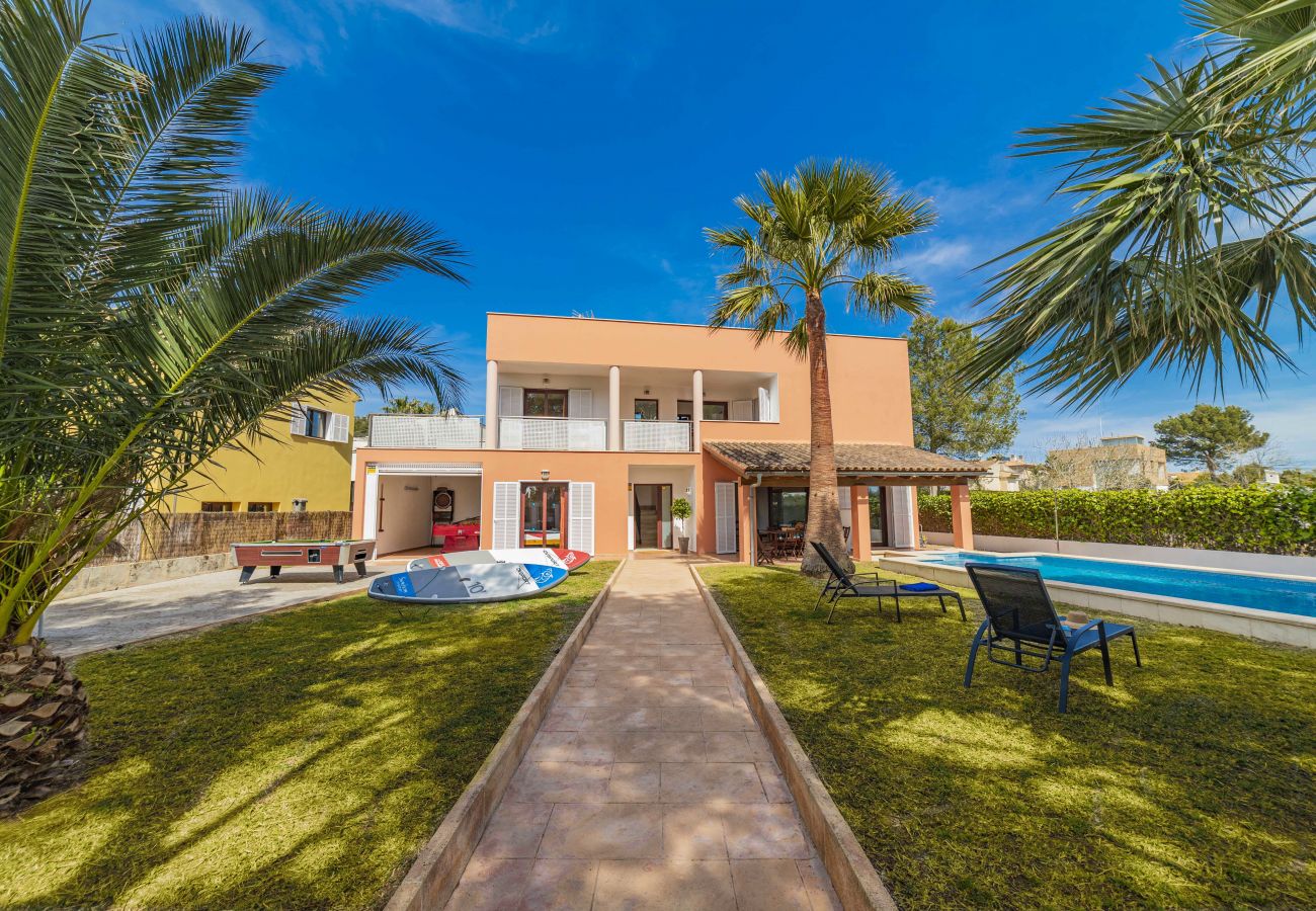 Chalet en Alcúdia - Villa MENORCA para 8 personas cerca del mar con piscina
