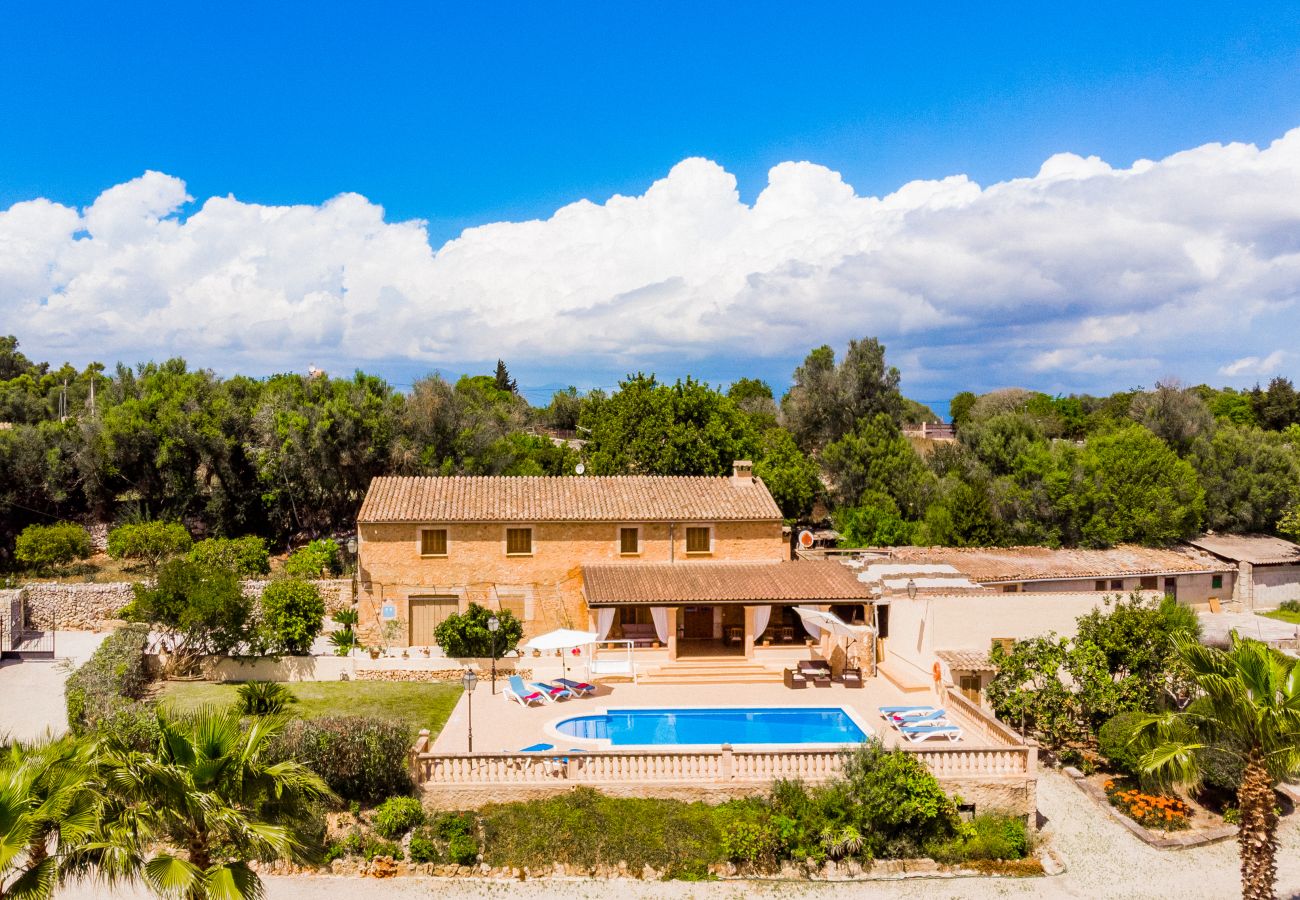 Finca en Lloret de Vistalegre - Finca Bielo para 8 personas con piscina en Lloret