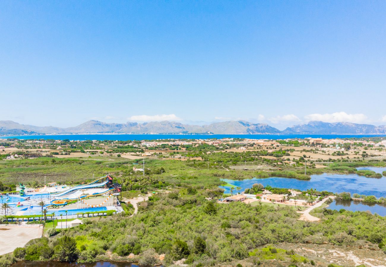 Chalet en Alcúdia - Sanfora - Chalet con piscina a 500m de la playa de Alcudia