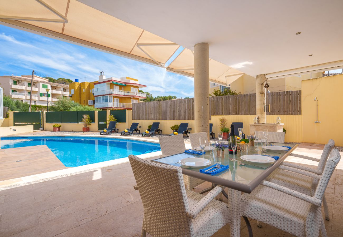 Casa en Alcúdia - CAN CURT para 9 con piscina en Alcudia cerca de la playa