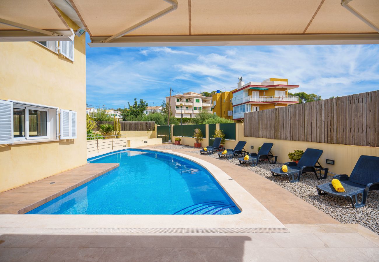 Casa en Alcúdia - CAN CURT para 9 con piscina en Alcudia cerca de la playa