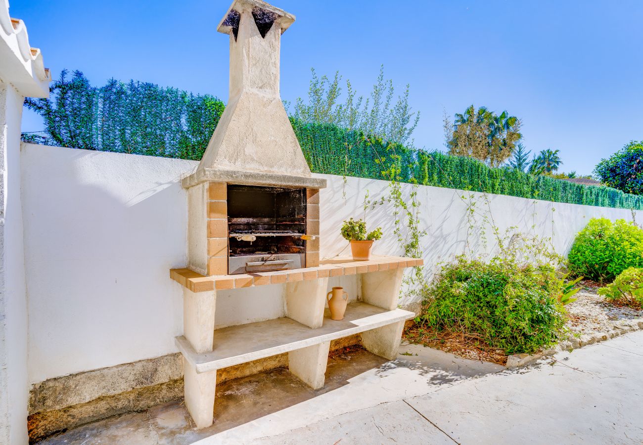 Casa en Alcúdia - Casa BLANCA Alcudia a 500m de la playa para 8 personas con piscina