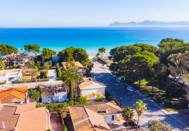 Villa en Platja de Muro - Casa ANECS para 6 a 100m de la Playa de Alcudia