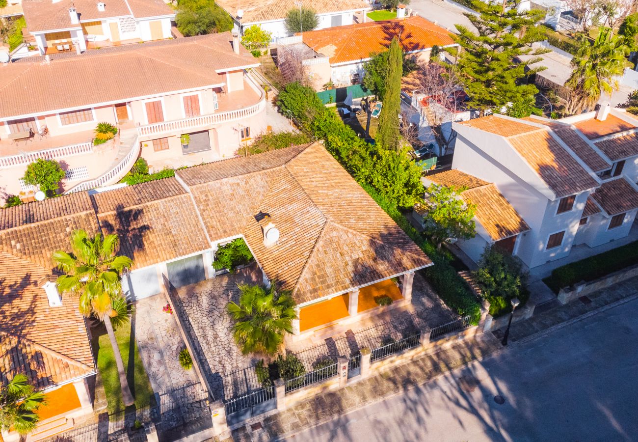 Villa en Platja de Muro - Casa ANECS para 6 a 100m de la Playa de Alcudia