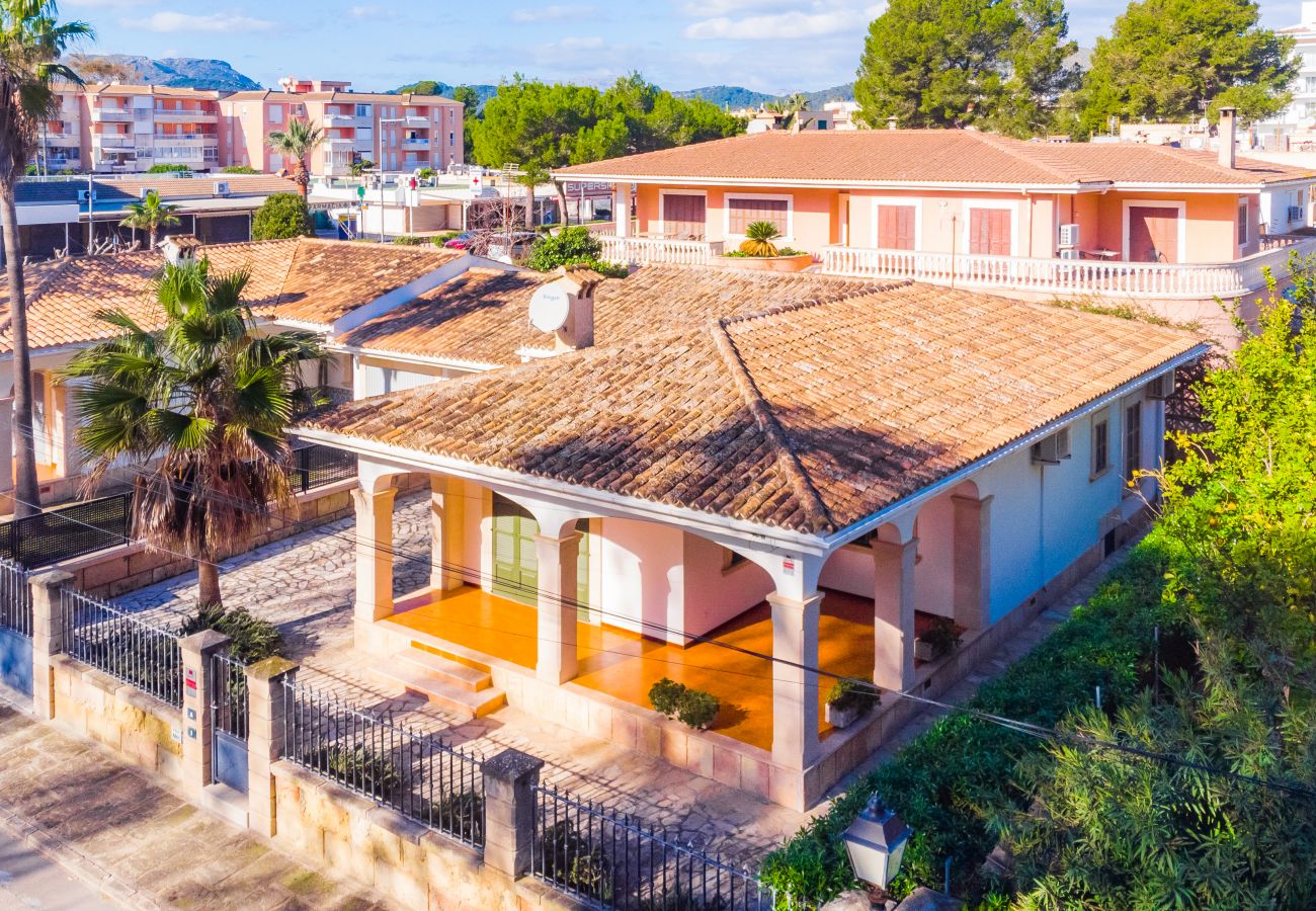 Villa en Platja de Muro - Casa ANECS para 6 a 100m de la Playa de Alcudia